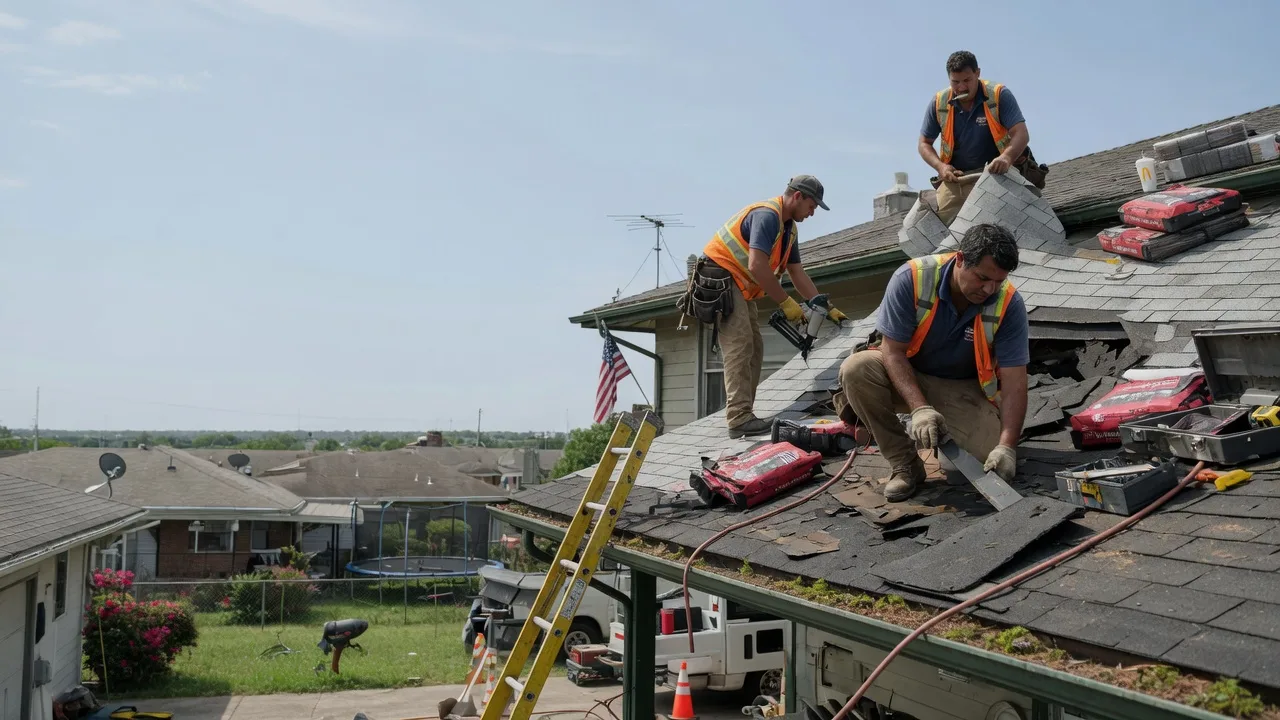 Roof Repair in Yukon, OK near me